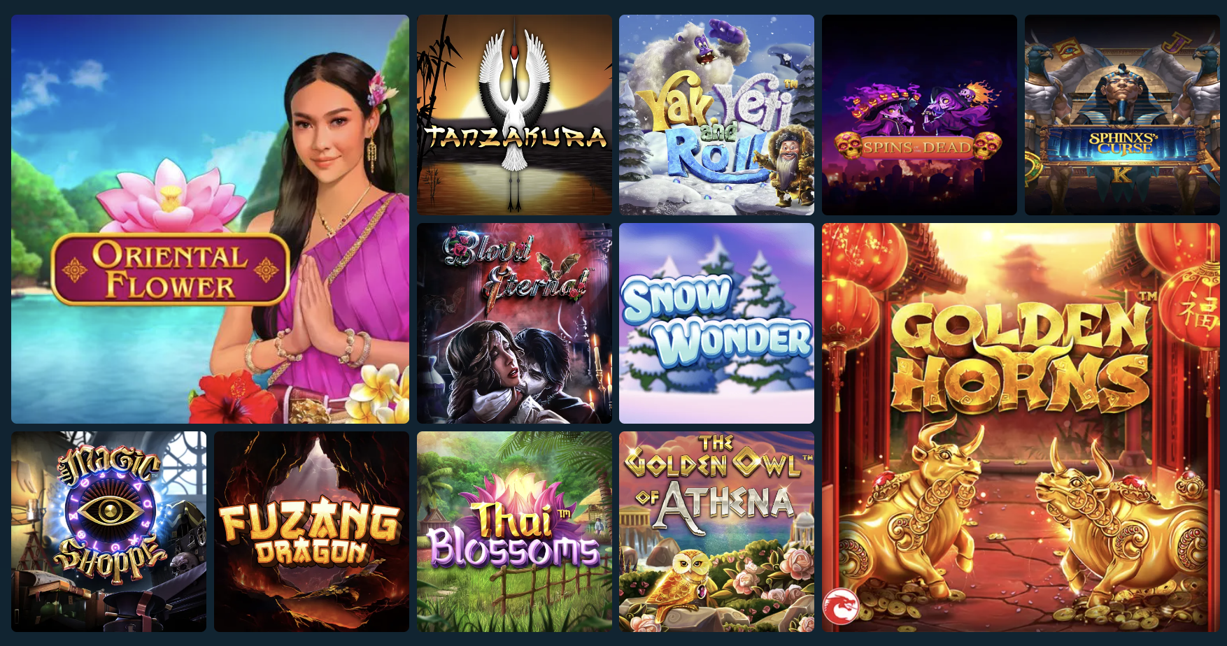 Dendera Casino banner